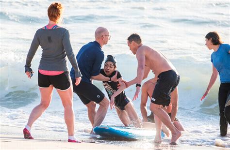 Rescue Swimmers on Beach