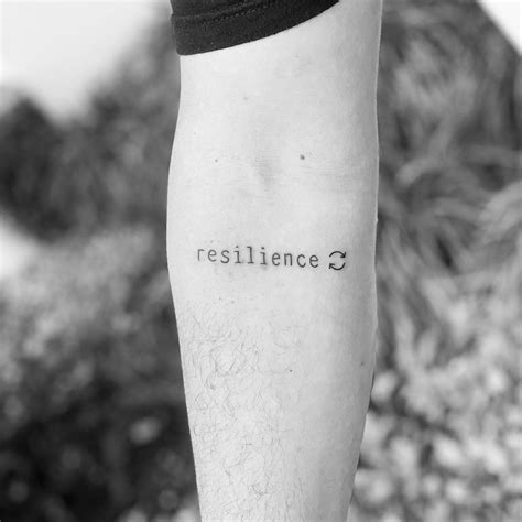 Resilience tattoos