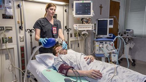 Respiratory Therapist at Work