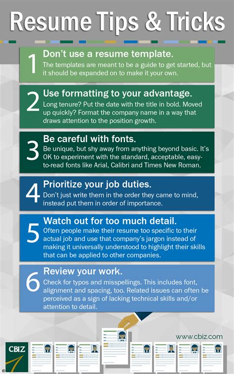 Resume Tips