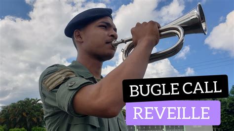 Bugle used for reveille