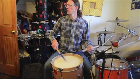 Drummer playing reveille