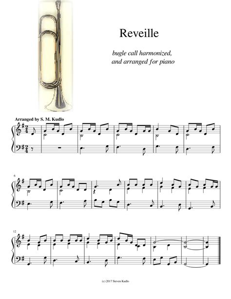 The notes of reveille