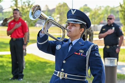 Reveille and Retreat at Travis AFB