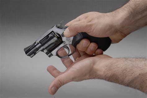 Proper handling techniques are essential when shooting a revolver