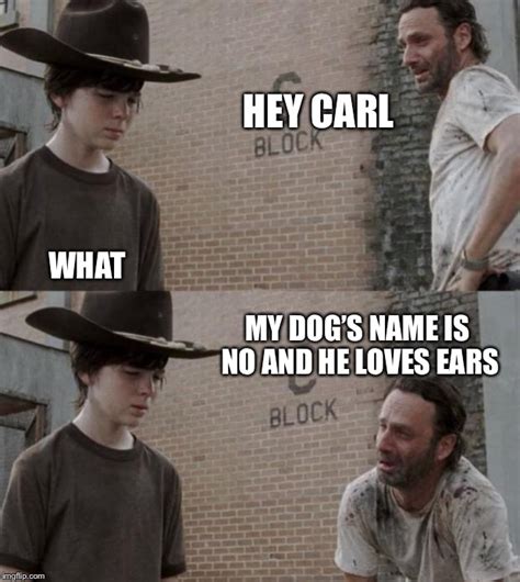 Rick and Carl meme commentary