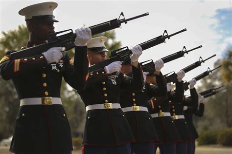 Rifle Saluting