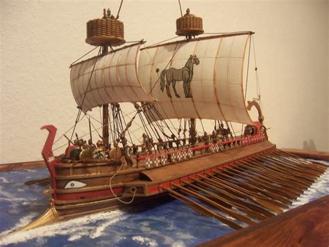 Roman warships