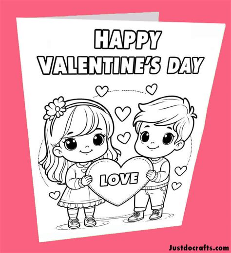 Romantic Valentine's Day card printables