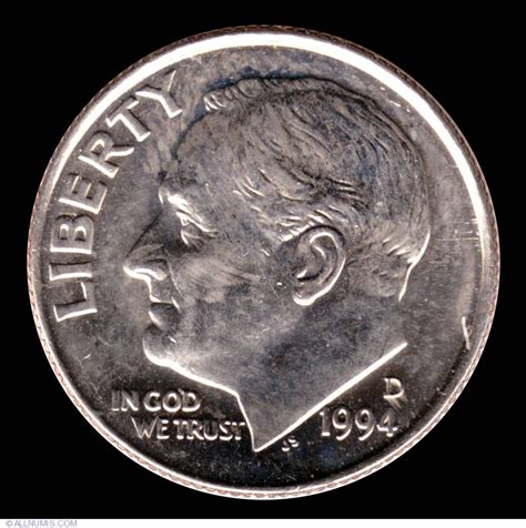 1994 Roosevelt Dime Certified