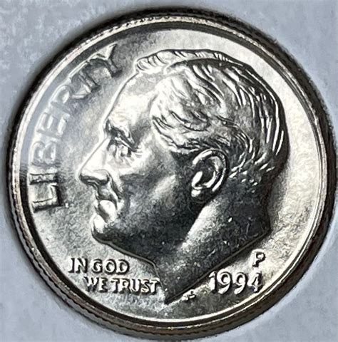 1994 Roosevelt Dime Circulated