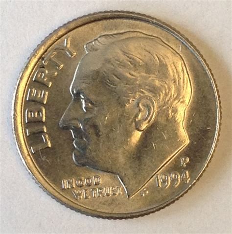 1994 Roosevelt Dime Error