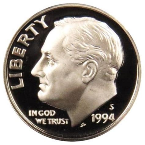 1994 Roosevelt Dime Proof