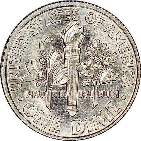 1994 Roosevelt Dime Reverse