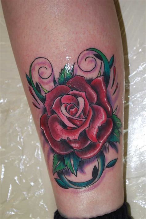 Rose tattoo aftercare and healing