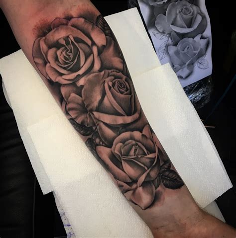 Rose tattoo ideas for men