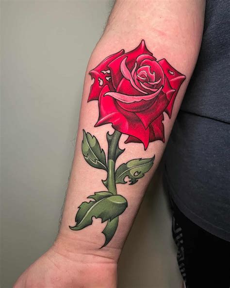 Rose tattoo inspiration and ideas