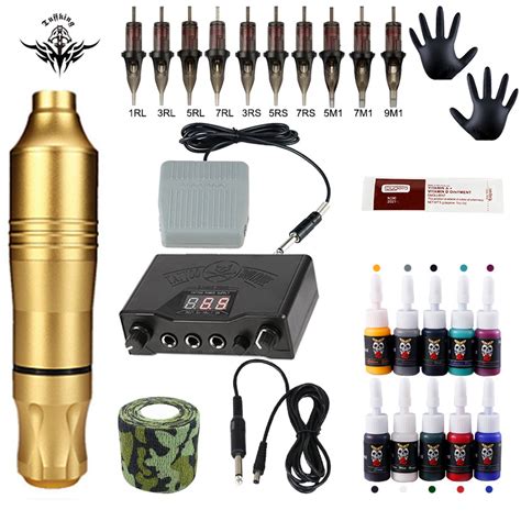 Rotary Tattoo Gun Kits Overview