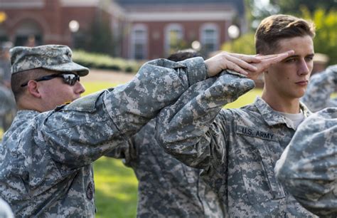 ROTC Cadets in Action