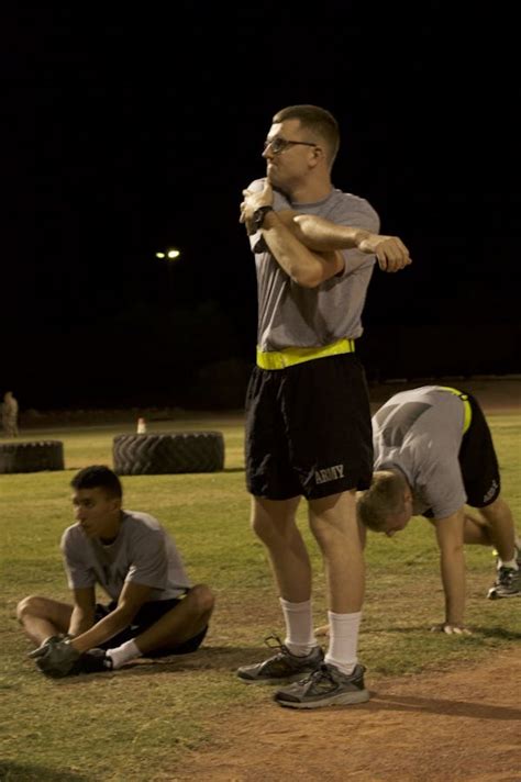 ROTC physical training