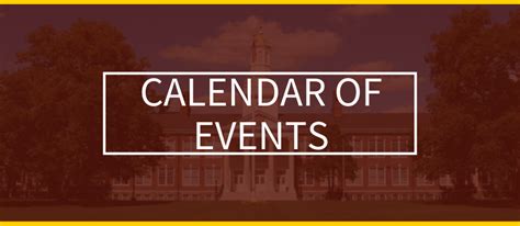 Rowan Event Calendar