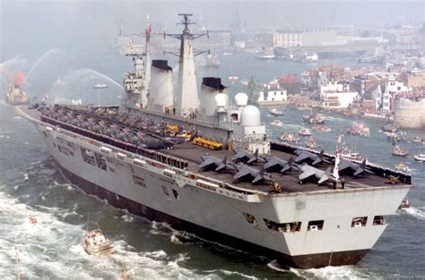 Royal Navy aircraft carrier