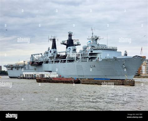 Royal Navy amphibious transport dock ship