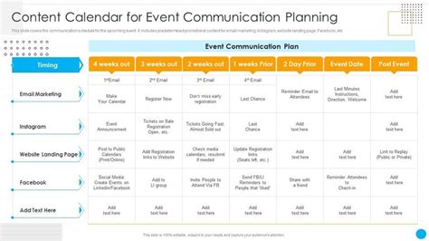 RPS Calendar and Communication