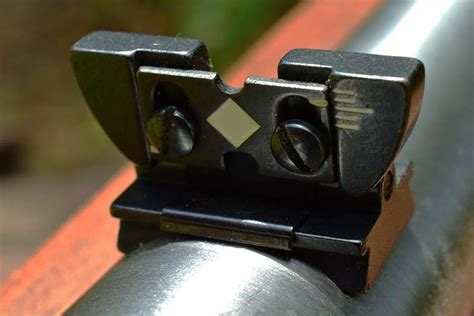 Upgraded front sight on Ruger American Rifle