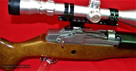 Ruger Mini-30 rifle with scope and sling