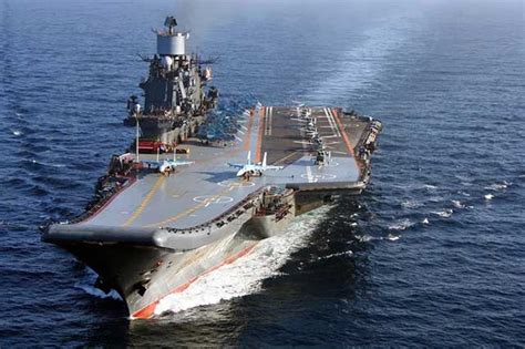 Russian aircraft carrier in Philippines