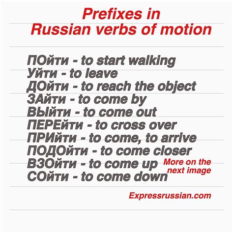 Russian Language Nuances