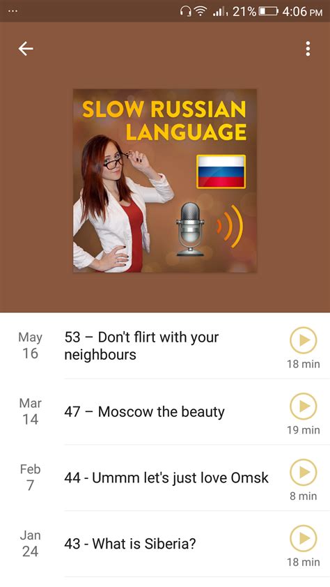 Russian Language Podcasts