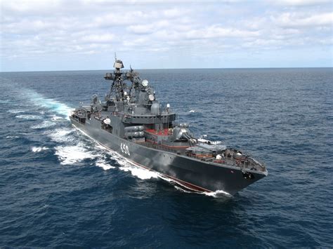 Russian Navy Destroyers