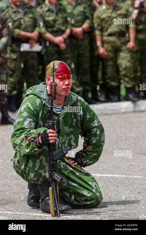 Russian Spetsnaz soldiers in action