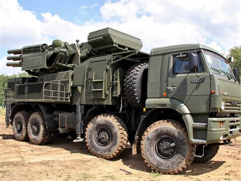 Russian truck-mounted artillery systems