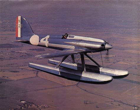 S.6 Seaplane designed by R.J. Mitchell