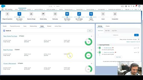 Salesforce FSC Calendar Features