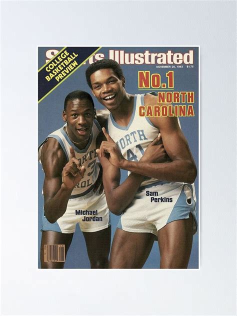 Sam Perkins UNC poster