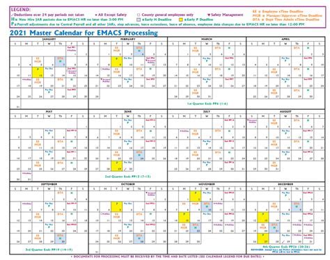 San Bernardino District Calendar Sample