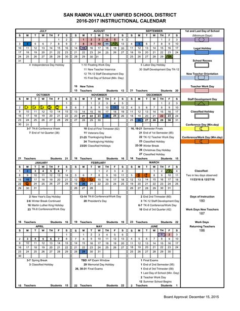 San Juan Unified School Calendar