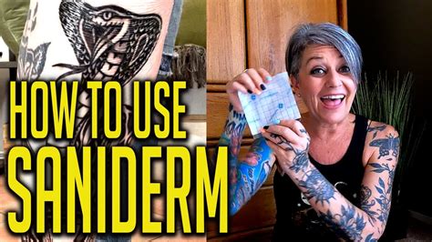 Saniderm Tattoo Aftercare Tips