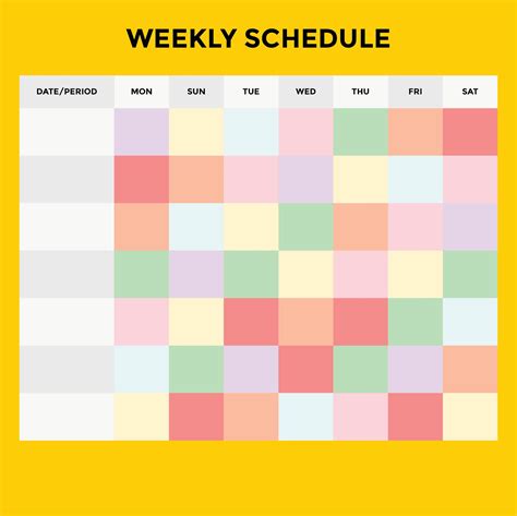 Schedule planning