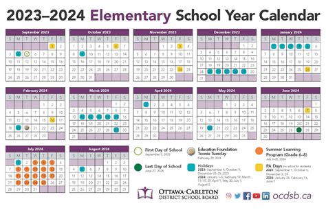 Long Beach USD School Calendar Image 10