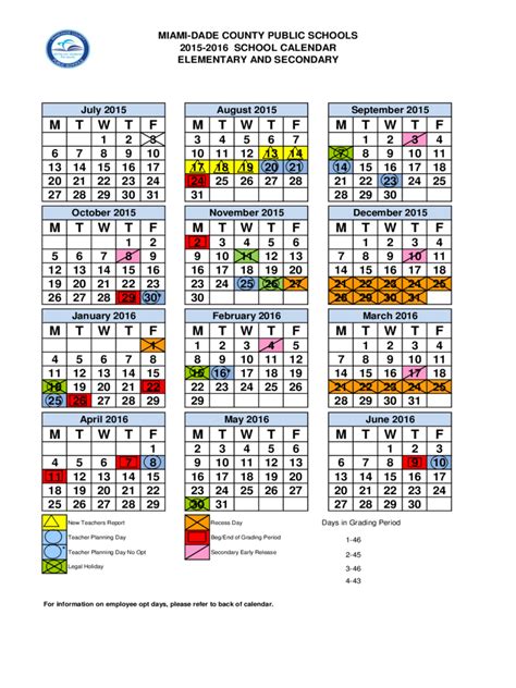 Williamson County School Calendar Image 7