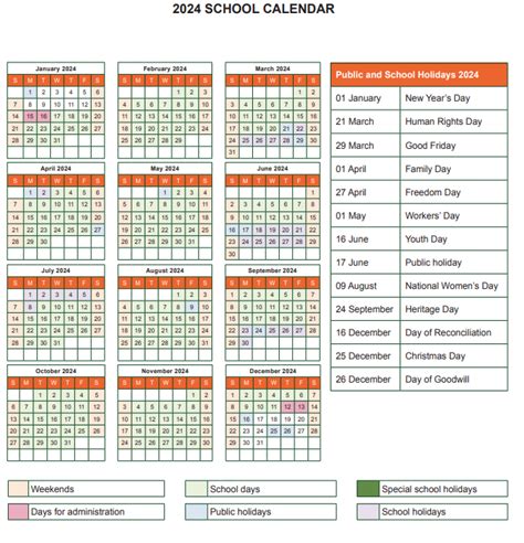 School Calendars