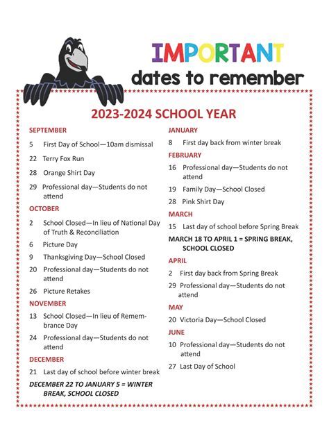 GCISD School Dates Image 2