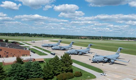 Scott Air Force Base aerial view