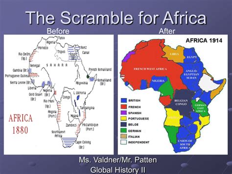 Imperialism and the Scramble for Africa