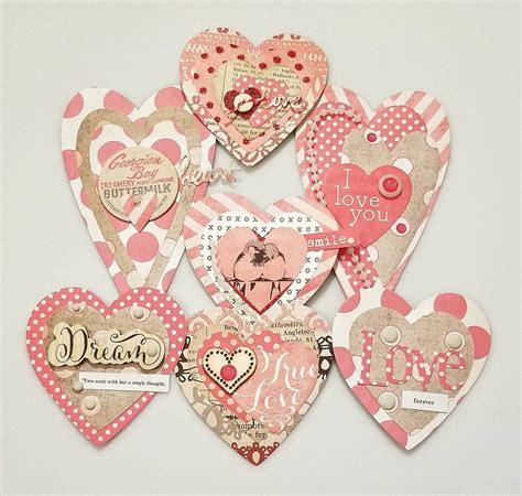 Scrapbook Hearts